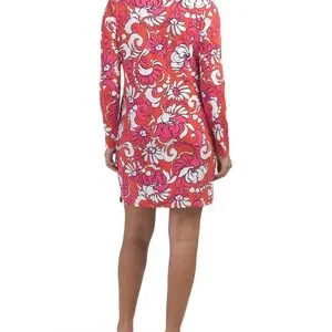 Mini Robe Tube Trina Turk - Couleur Rose Et Violet, Taille 0 - Occasion Très Bon état